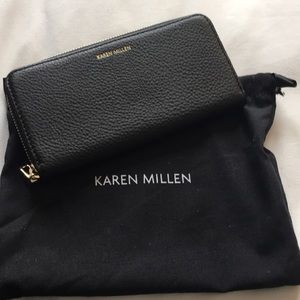 Brand new black Karen Mullen Wallet